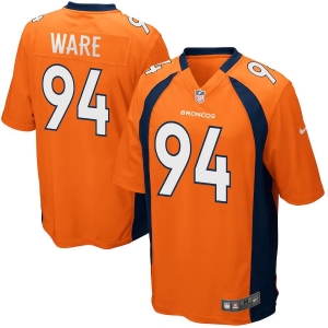 Mens Demarcus Ware Orange Player Limited Team Jersey