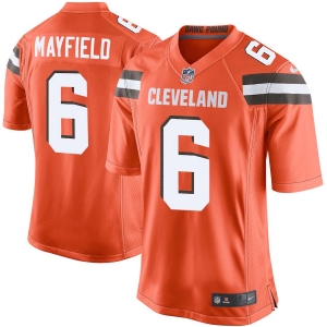 Youth Baker Mayfield Orange Player Limited Team Jersey