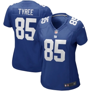Women's David Tyree Royal Retired Player Limited Team Jersey