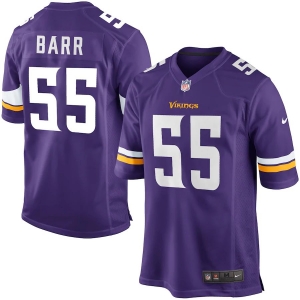 Men's Anthony Barr Purple Player Limited Team Jersey