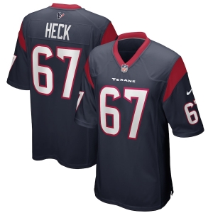 Men's Charlie Heck Navy Player Limited Team Jersey