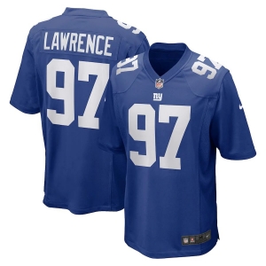 Men's Dexter Lawrence Royal Player Limited Team Jersey