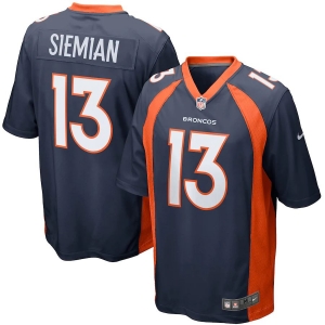 Men's Trevor Siemian Navy Player Limited Team Jersey