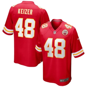 Men's Nick Keizer Red Player Limited Team Jersey