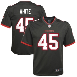 Youth Devin White Pewter Alternate Player Limited Team Jersey