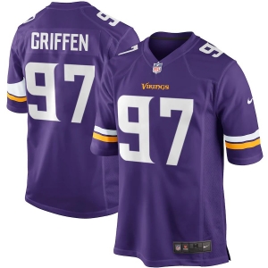 Youth Everson Griffen Purple Player Limited Team Jersey