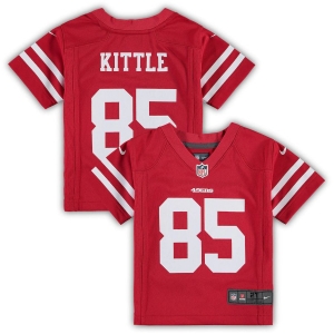 Toddler George Kittle Scarlet Player Limited Team Jersey
