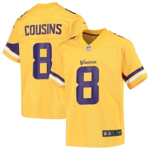 Youth Kirk Cousins Gold Inverted Player Limited Team Jersey