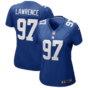 Women's Dexter Lawrence Blue Player Limited Team Jersey