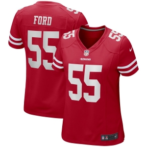 Women's Dee Ford Red Player Limited Team Jersey