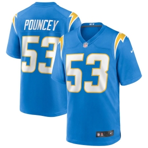 Men's Mike Pouncey Powder Blue Player Limited Team Jersey