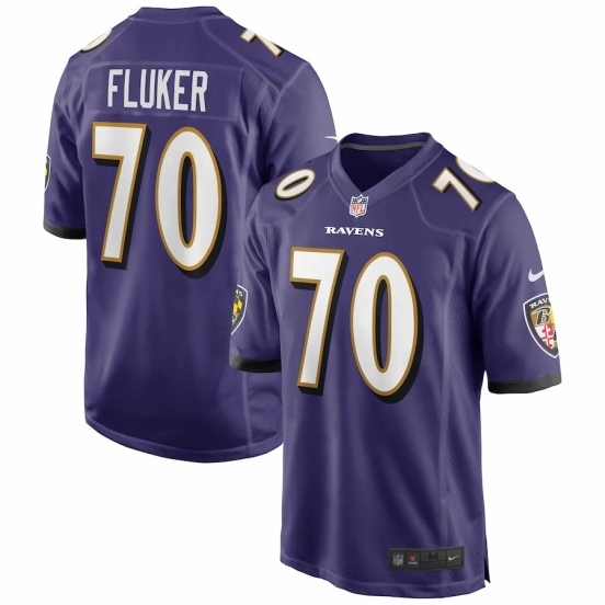 Men's D.J. Fluker Purple Player Limited Team Jersey