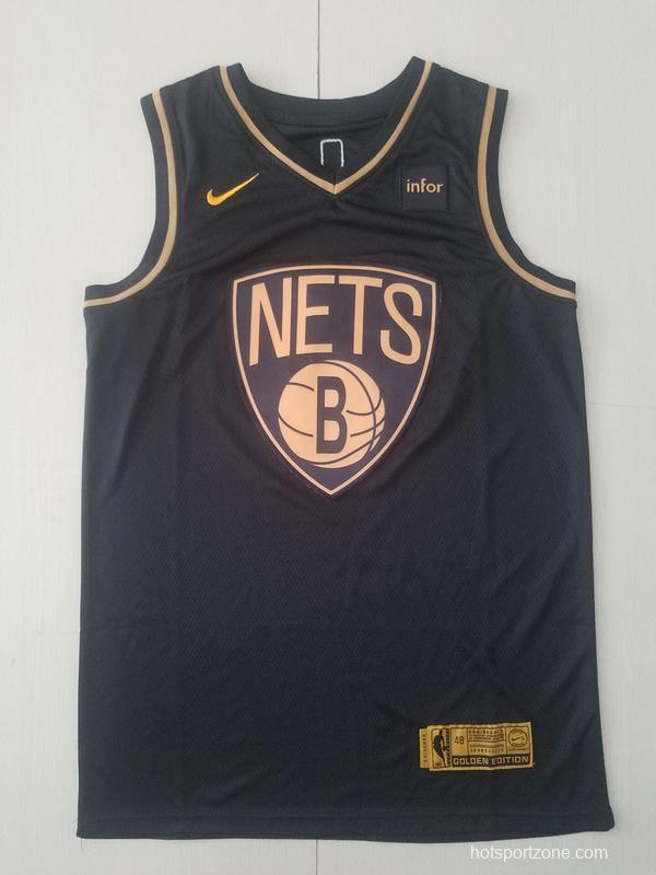 Kyrie Irving 11 Black Golden Edition Jersey