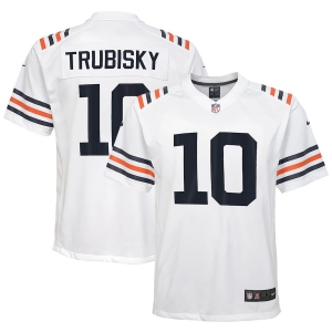 Youth Mitchell Trubisky White 2019 Alternate Classic Player Limited Team Jersey
