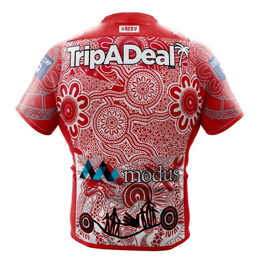 St George Illawarra Dragons 2020 Men's Indigenous Rugby Jersey