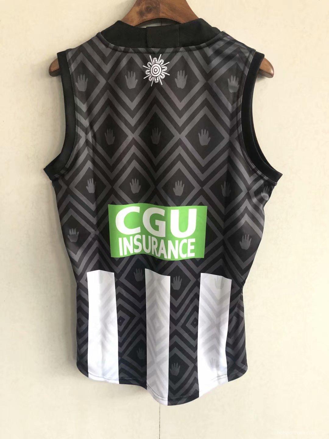 Collingwood Magpies 2020 Men's Indigenous Football Guernsey