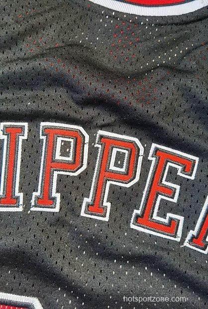 Men's Scottie Pippen Black Retro Classic Team Jersey