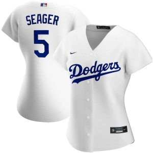 Women's Corey Seager White Home 2020 Player Team Jersey