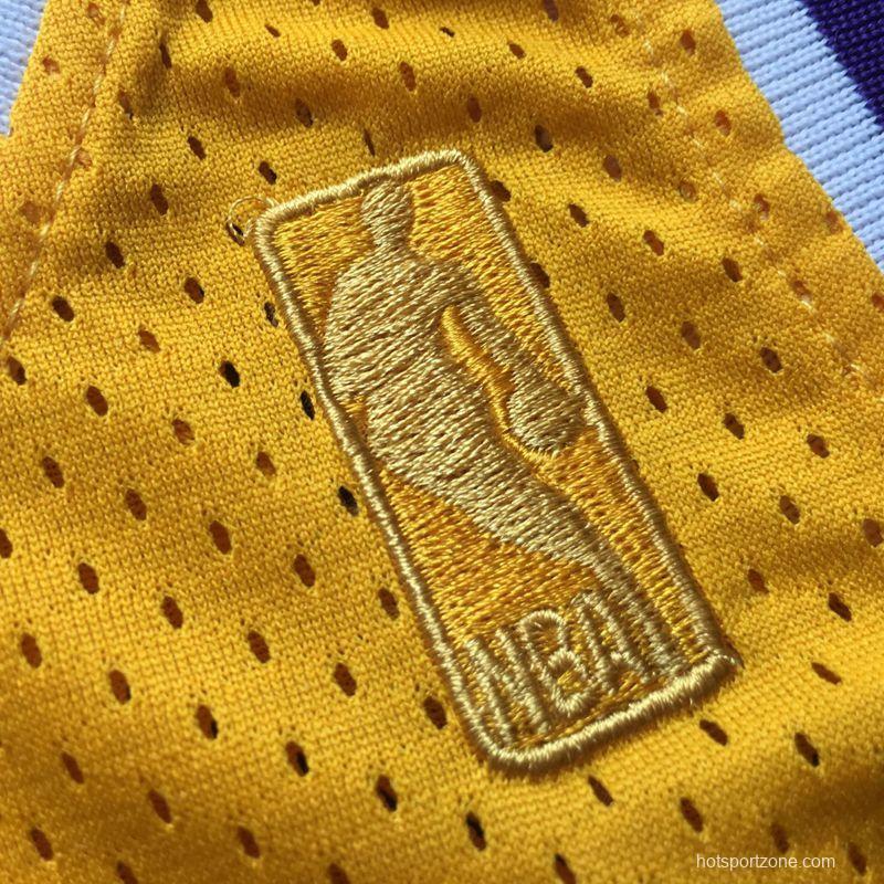 Men's Kobe Bryant Yellow Retro Classic Team Jersey