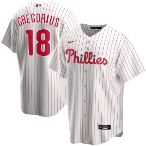 Youth Didi Gregorius White Home 2020 Player Team Jersey