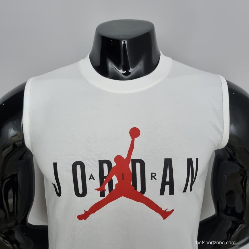 Mens Jordan Casual White T-Shirts #K000161