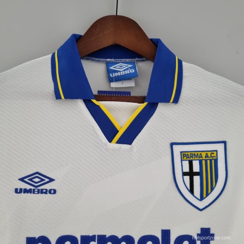 Retro Parma 93/95 Away Soccer Jersey