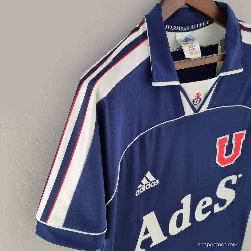 Retro Universidad De Chile 00/01 Home Soccer Jersey