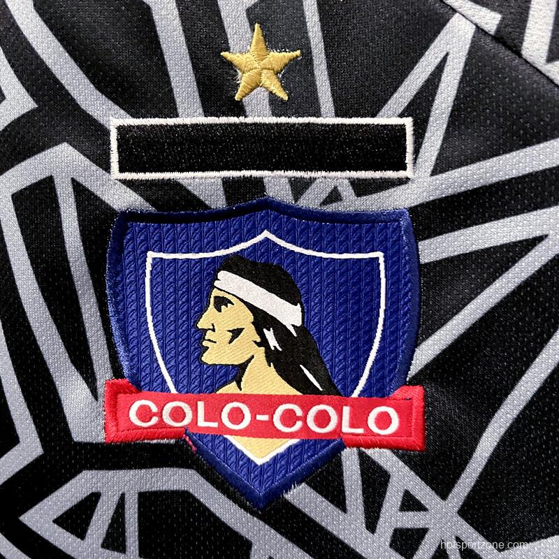 22/23 Colo Colo Goalkeeper Black Soccer Jersey