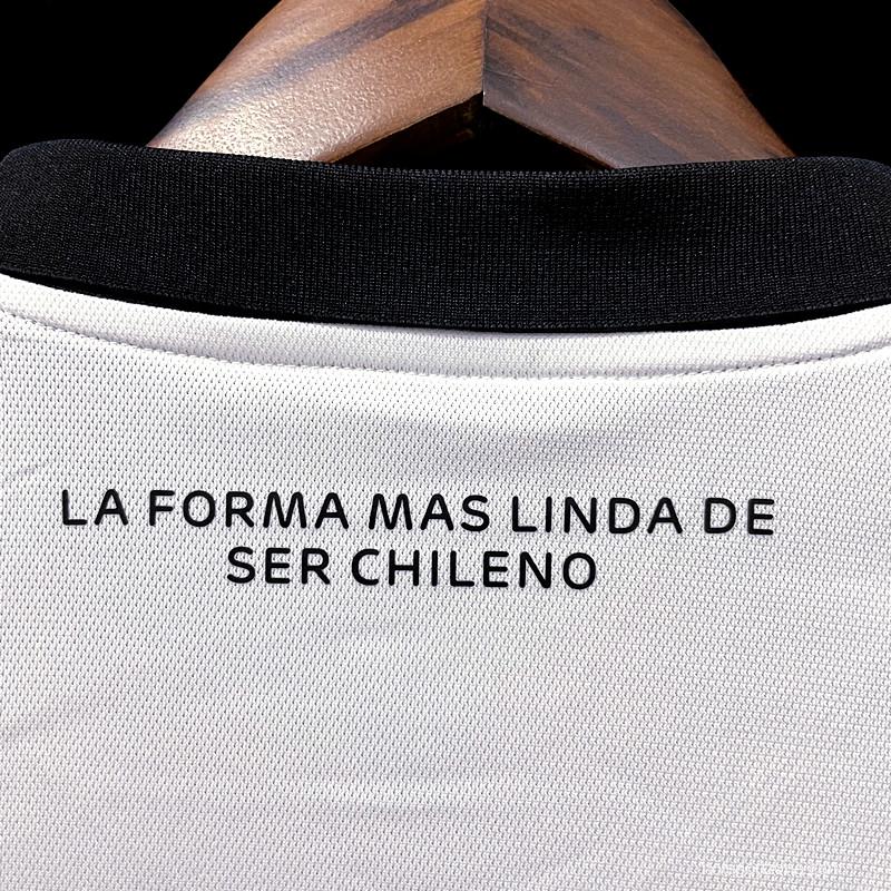 22/23 Colo Colo Home Long Sleeve  Soccer Jersey