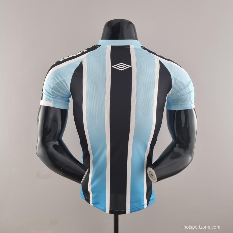 Player Version 22/23 Gremio Home  Soccer Jersey
