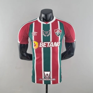 Player Version 22/23 All Sponsors Fluminense Home  Soccer Jersey