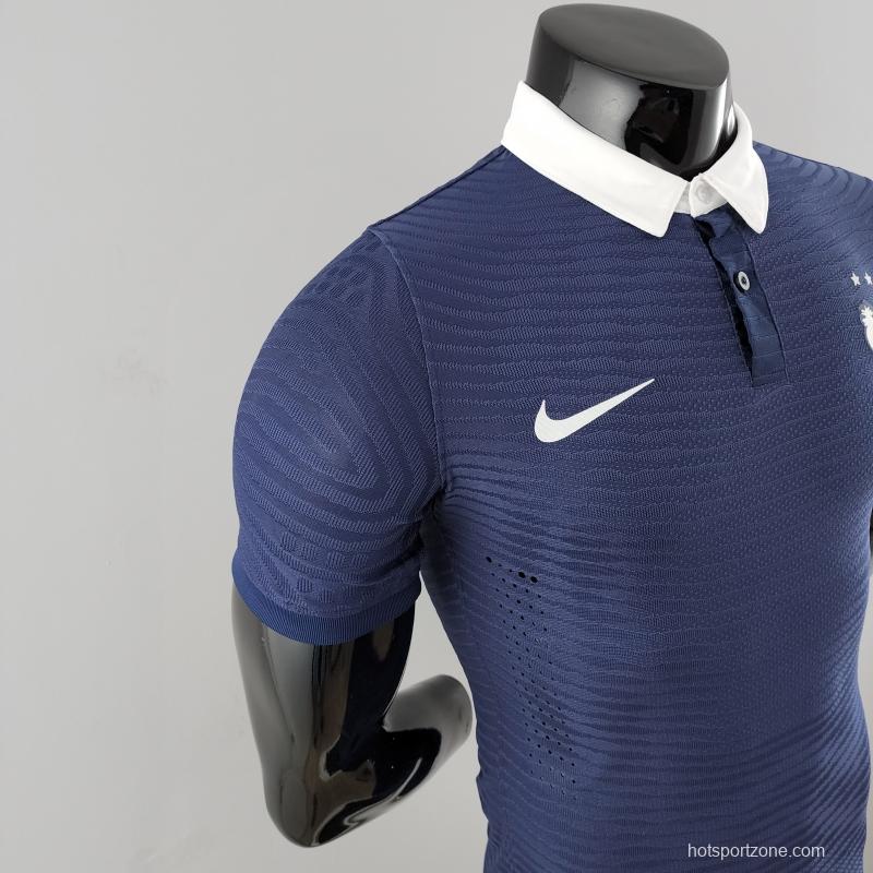 Player Version French Classic Blue Jersey