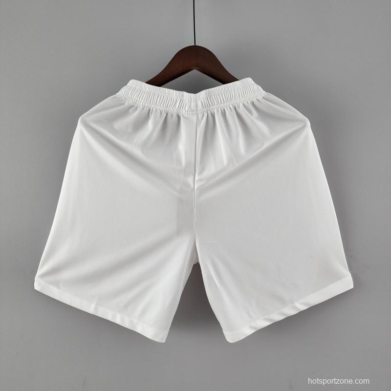 22/23 Corinthians White Soccer Shorts