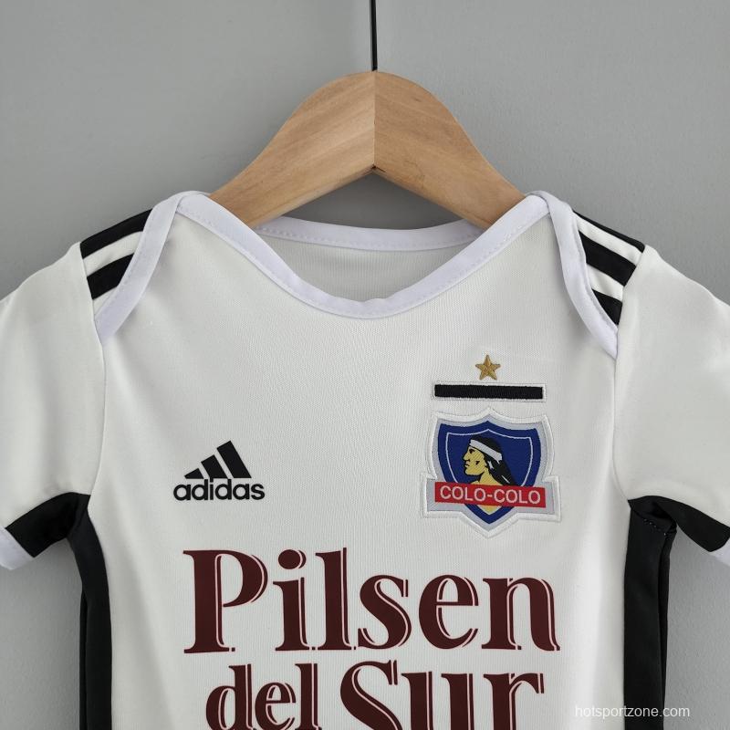 22/23 Colo Colo Home Baby Jersey 6-18 Month KM#0020