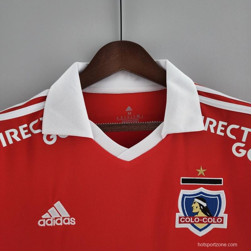 22/23 Colo Colo Red Jersey