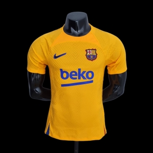 Player Version 22/23 Barcelona Training Kit Yellow