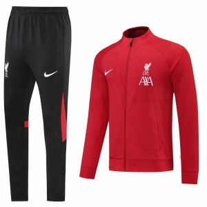 22/23 Liverpool Red Full Zipper Jacket Suit