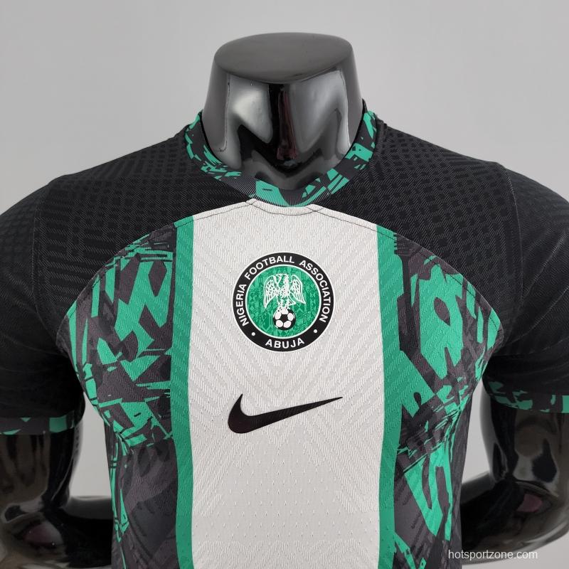 Player Version 2022 Nigeria Home Soccer Jersey