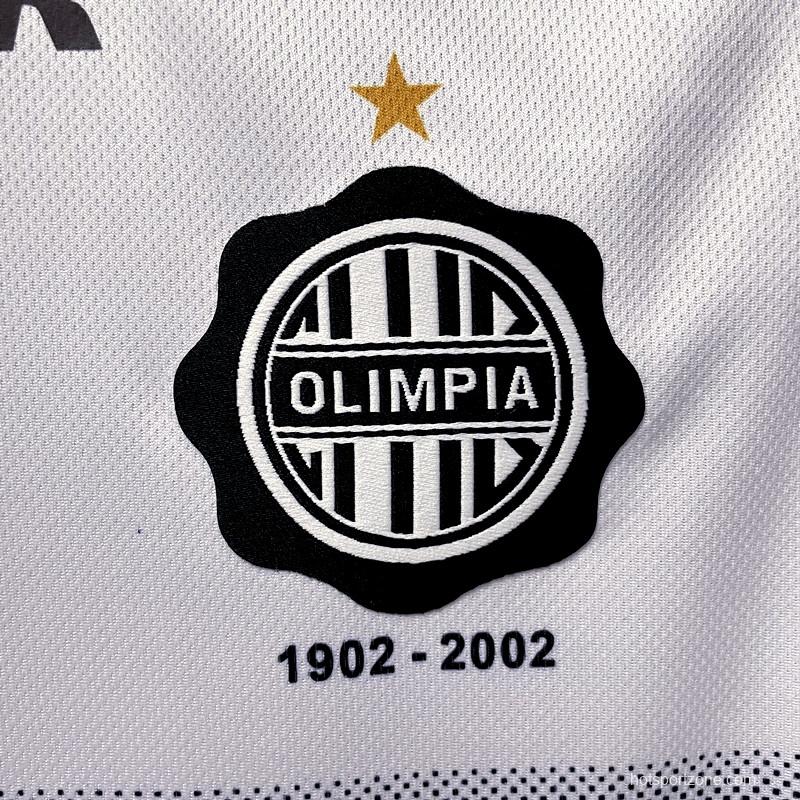 Retro 02 03 Olimpia Home Soccer Jersey
