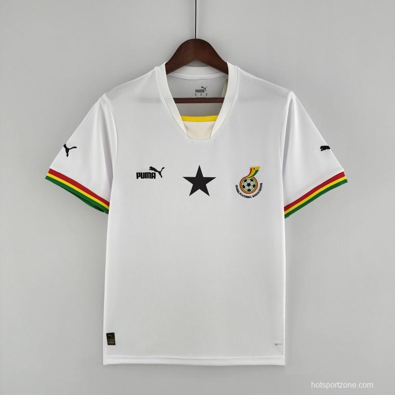 2022 Ghana Home Soccer Jersey