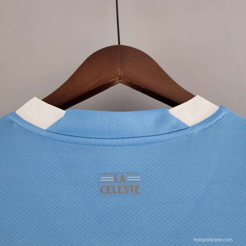 2022 Uruguay Home Soccer Jersey