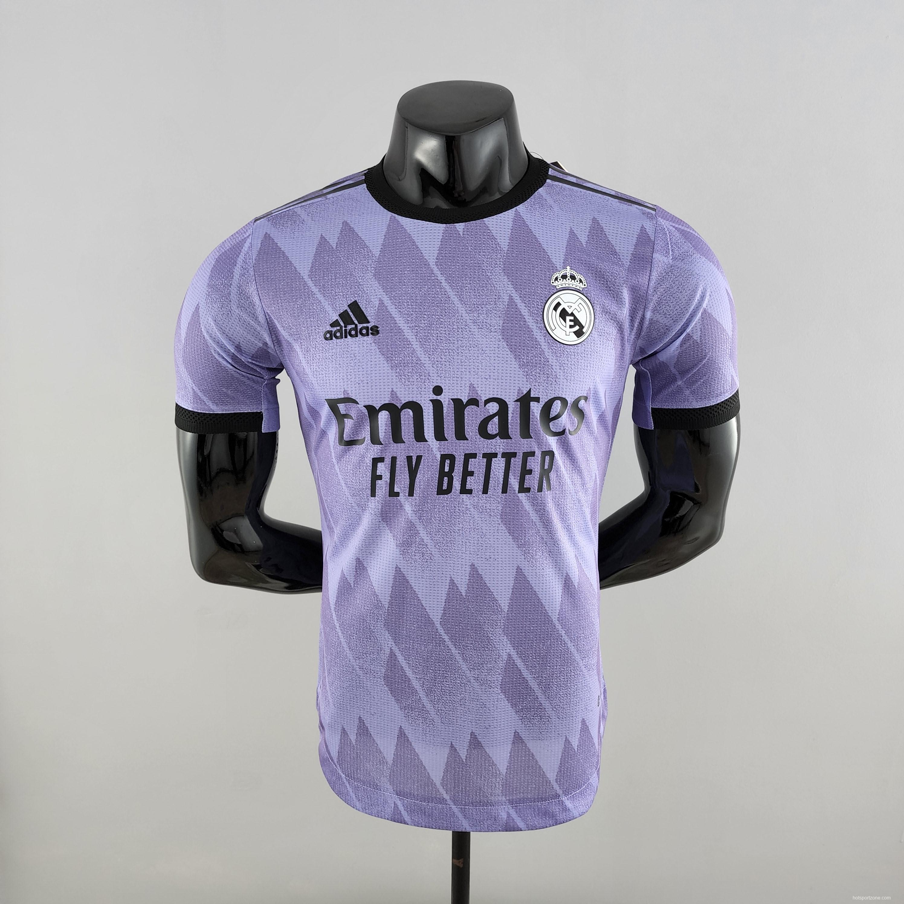 Player Version 22/23 Real Madrid Away Soccer Jersey