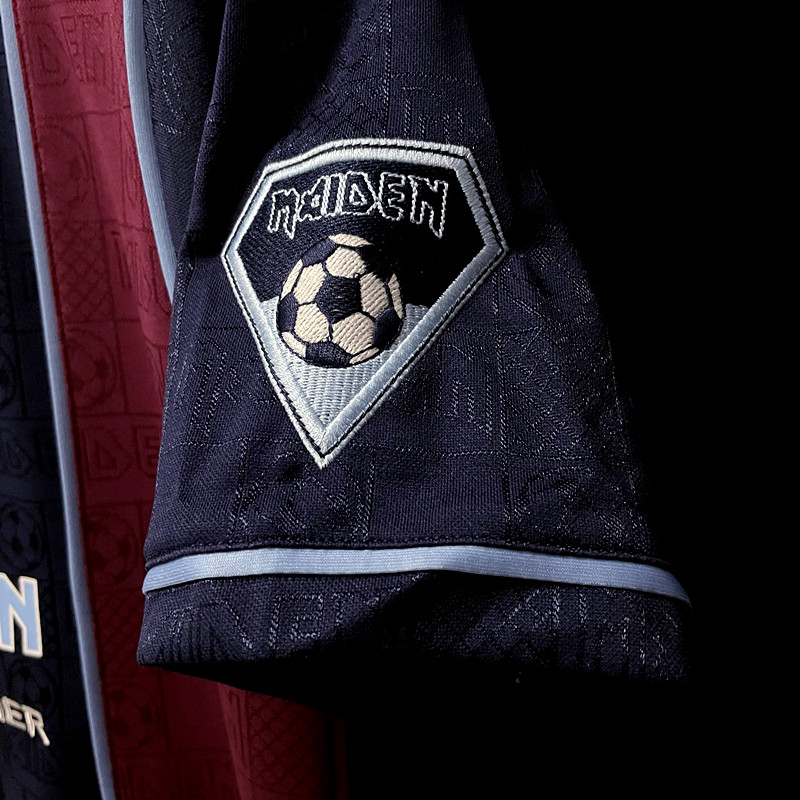 Retro 2011 West Ham Iron Maiden Home Soccer Jersey