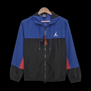 22/23 Jordan Windbreaker Black And Blue