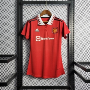 22/23 Woman Manchester United Home S Soccer Jersey