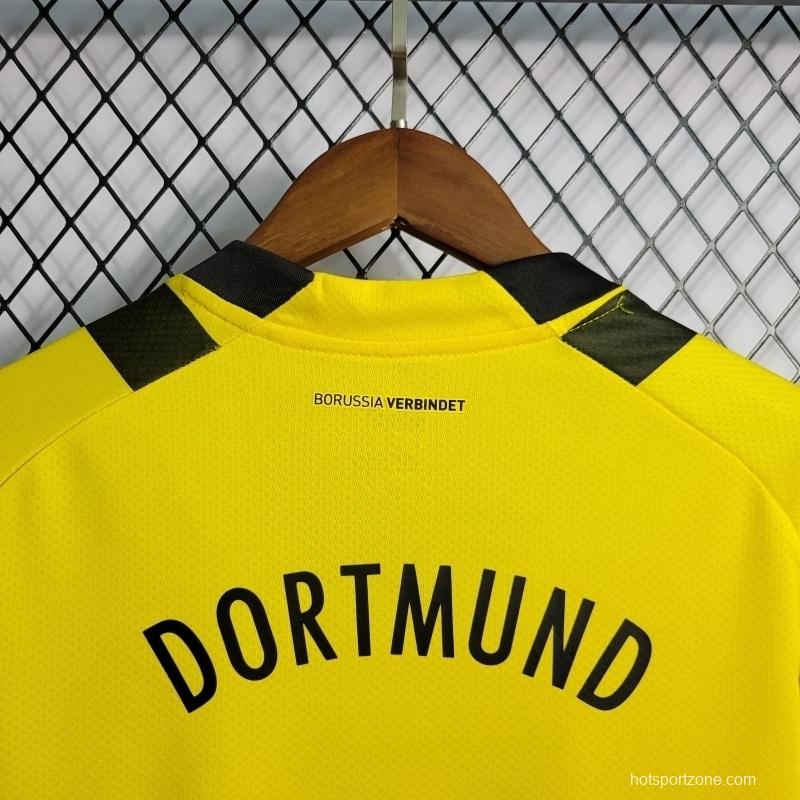 22/23 Woman Borussia Dortmund Home Soccer Jersey