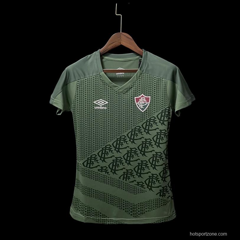 22/23 Fluminense Pregame Green Women Jersey