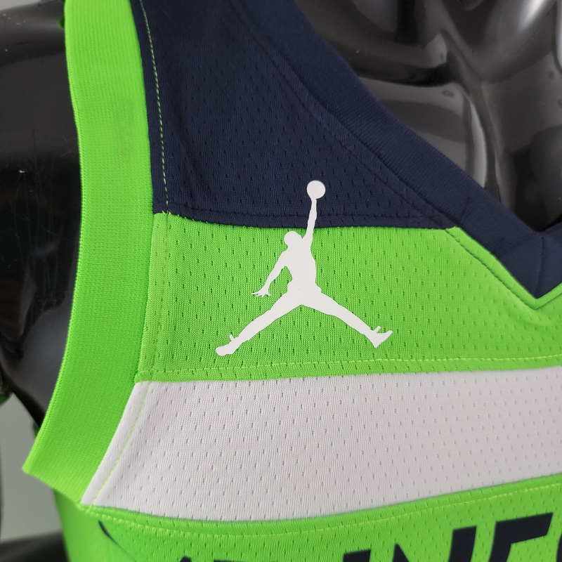 Minnesota Timberwolves ROSE#25 Air Jordan NBA Jersey Blue