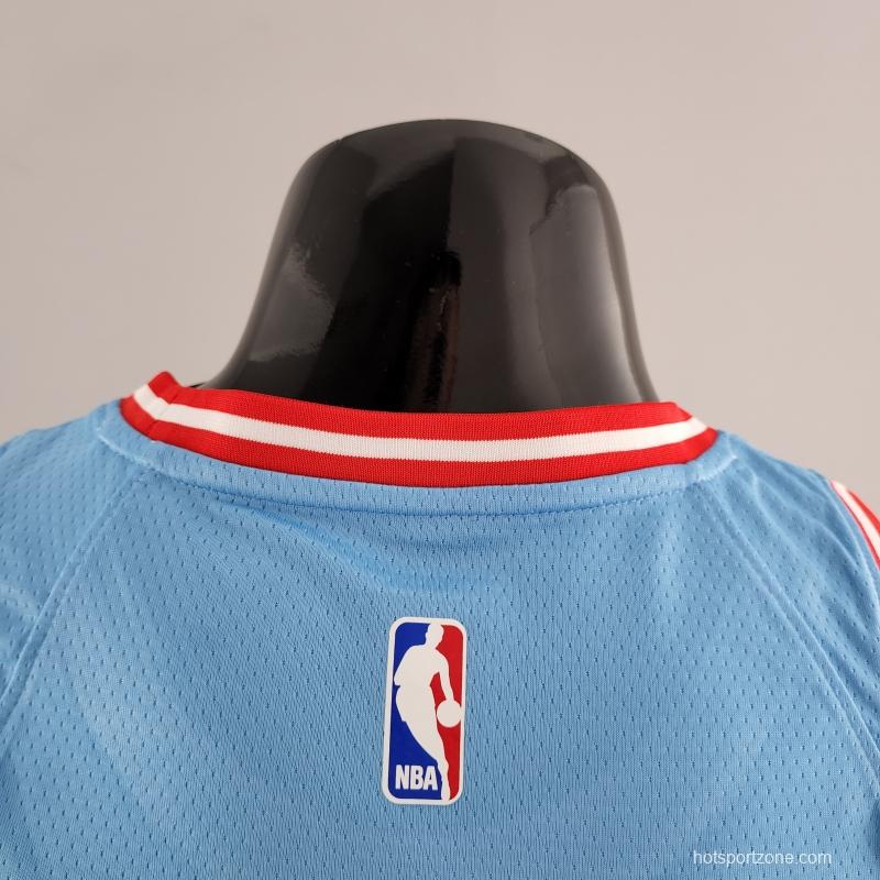 Chicago Bulls LAVINE #8 Blue NBA Jersey