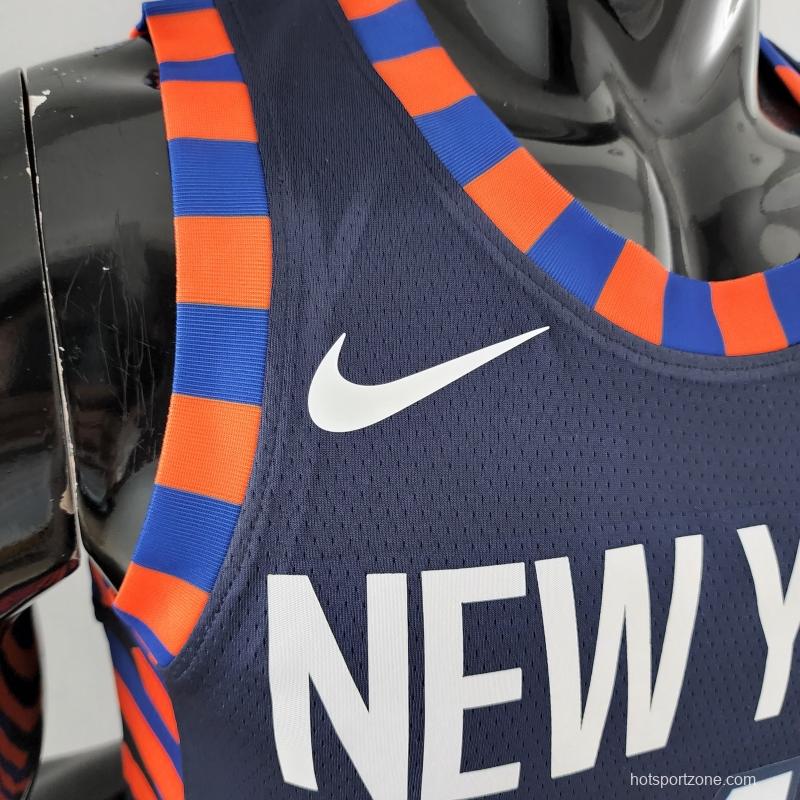 New York Knicks ROSE #4 Striped NBA Jersey
